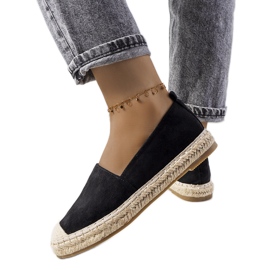 Sorte Mathea espadriller til kvinder