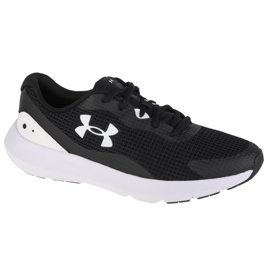 Under Armour Surge 3 sko 3024883-001 sort