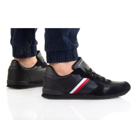 Tommy Hilfiger Iconic Leather Runner M FM0FM03272 sort