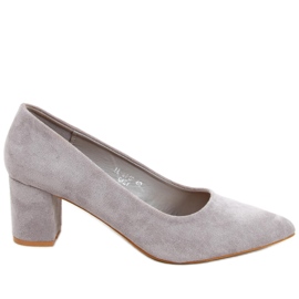 Pumps på høje hæle Mindy Grey grå
