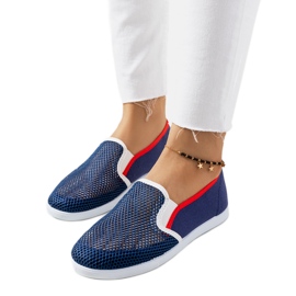 Annika marineblå sneakers