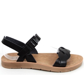Olivo Black damesandaler sort