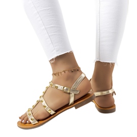 Somerset guld metallic sandaler gylden
