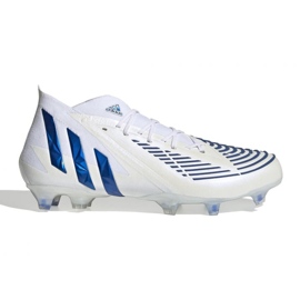 Adidas Predator Edge.1 Fg M H02931 fodboldstøvler hvid hvid