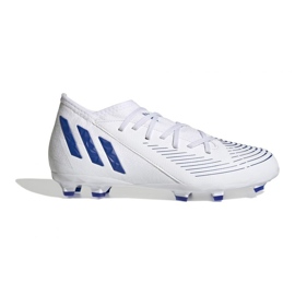 Adidas Predator Edge.3 Fg Jr GX5211 fodboldstøvler hvid hvid