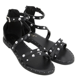 Sorte Cairo romerske sandaler