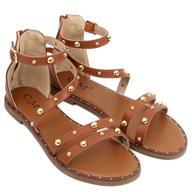 Romerske sandaler Cairo Camel brun