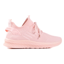 Sweet Shoes Pink tekstil sportssko lyserød