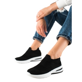 DK Slip-on sportssko sort