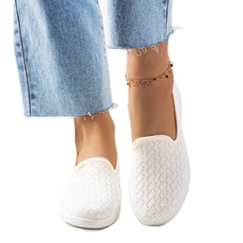 Forssell beige sneakers til kvinder ecru
