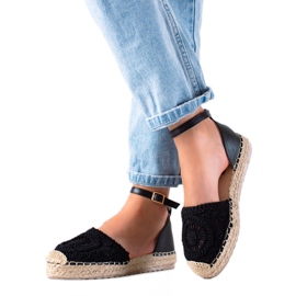 Seastar Flettede espadriller sort