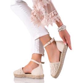Seastar Flettede espadriller beige