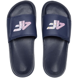 4F Jr HJL22-JKLD003 31S hjemmesko marine blå