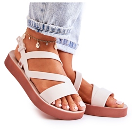 Dame gummisandaler ZAXY JJ285053 Hvid