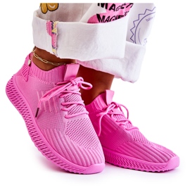 PS1 Dame sportssko Sneakers stof Pink Storia lyserød