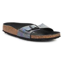 Birkenstock Madrid W 1021353 Iriserende Sort violet blå flerfarvet