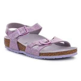 Birkenstock Rio Kids 1022169 Cosmic Sparkle Lavendel sandaler violet