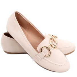 Porter Beige loafers til kvinder