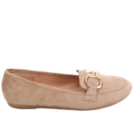 Porter Khaki loafers til kvinder beige