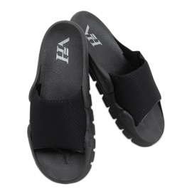 Wind Black dametøfler sort