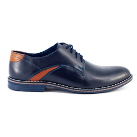Lukas Elegante herresko 253LU marineblå marine blå