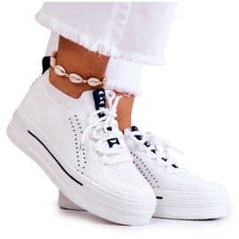 Dame sportssko sneakers GOE JJ2N4164 Hvid