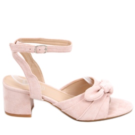 Giselle Pink højhælede sandaler lyserød