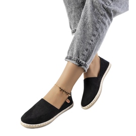 Sorte Jacquet espadriller til kvinder