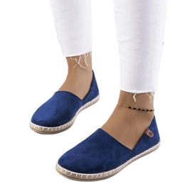 Jacquet marineblå espadriller til kvinder