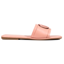 SHELOVET Lyserøde flip -flops