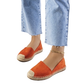 Orange espadriller til kvinder fra Balma