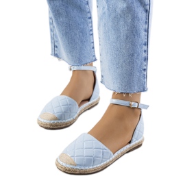 Blå Faiz espadriller