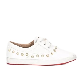 BM Koois hvide børnesneakers ['hvid']