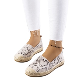 Cergy beige espadriller til kvinder brun