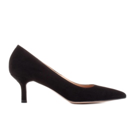Marco Shoes Elegante stiletter med lavere hæl sort