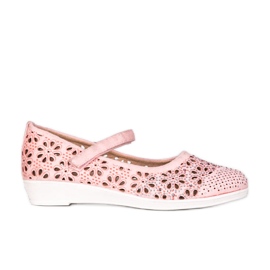 Tilmans børns pink gennembrudte ballerinaer lyserød