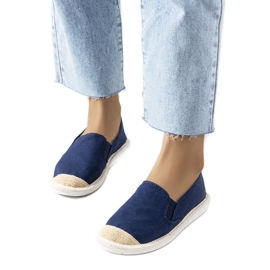 Blå sandaler fra Costa violet marine blå