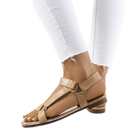 Beige damesandaler fra Wardill