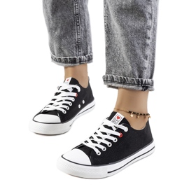 Sorte klassiske Kolind sneakers til kvinder