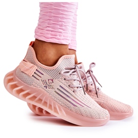FK2 Damesportssko Slip-on Pink Hermione lyserød
