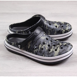 American Club M AM579A sorte camo hjemmesko