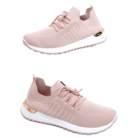 Lars Pink strømpesneakers lyserød