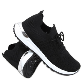 Lars Sorte strømpesneakers