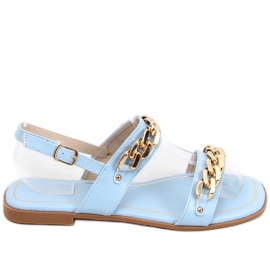 Sandaler med kæder India Blue blå