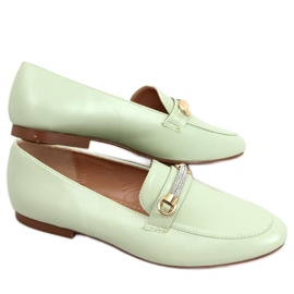 Gessa Green loafers til kvinder grøn