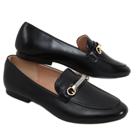 Gessa Black loafers til kvinder sort