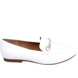 Dame loafers Gessa White hvid