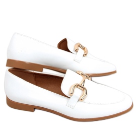 Tulip White dame loafers hvid
