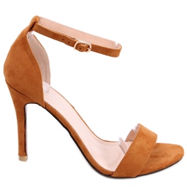 Sandaler på høj hæl Sheila DK.CAMEL brun