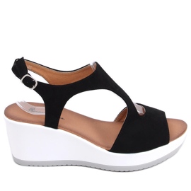 Patty Black kile sandaler sort